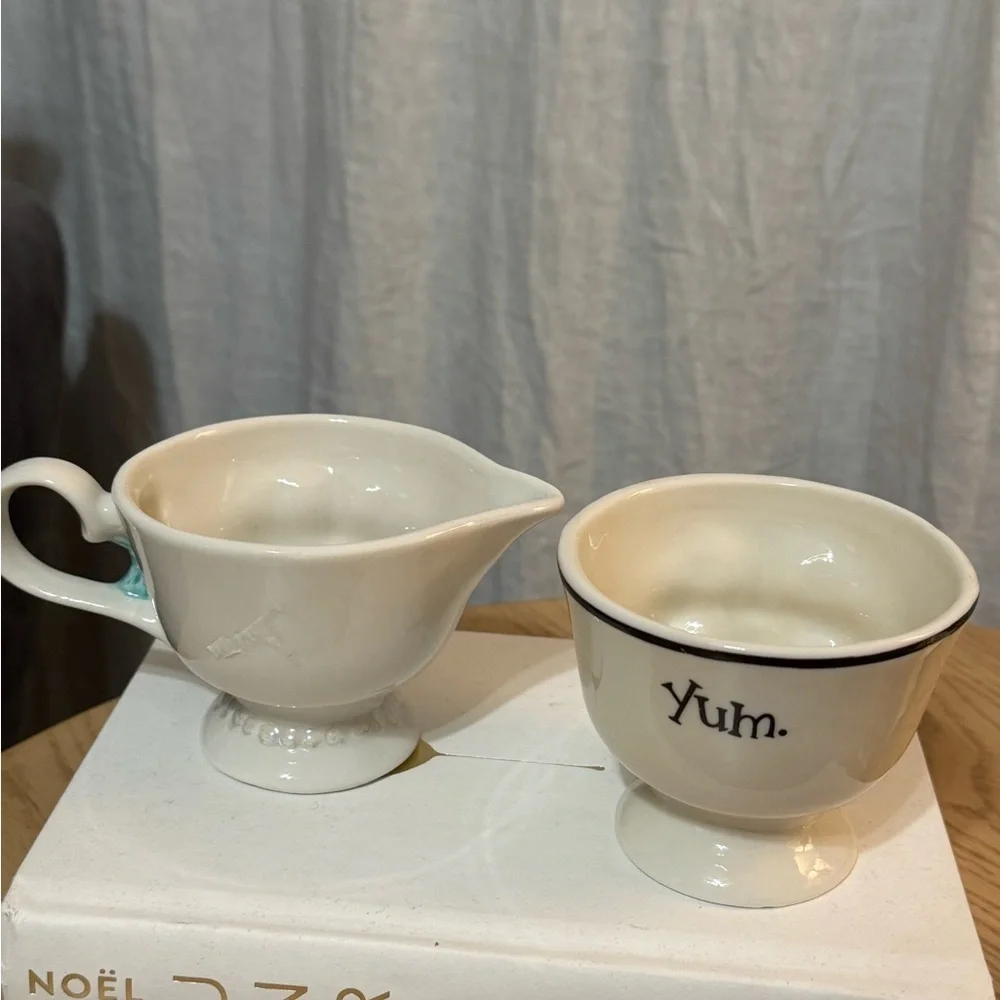 BAILEYS Vintage 90’s Creamer & Sugar Bowl Set‎ Tea Coffee Spiked Bar Cart Liquor